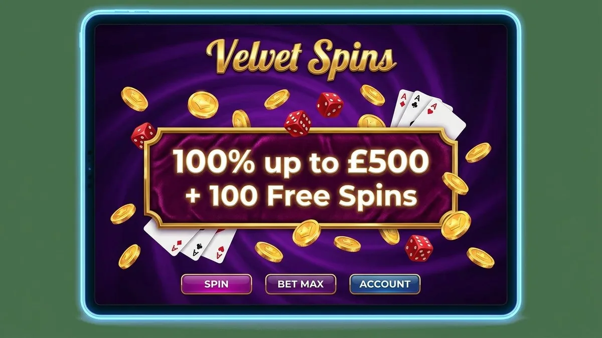 Velvet Spins bonus screen