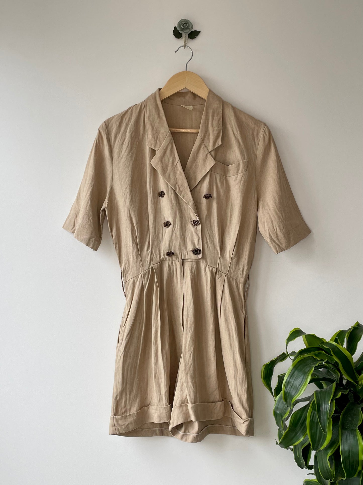 Linen playsuit