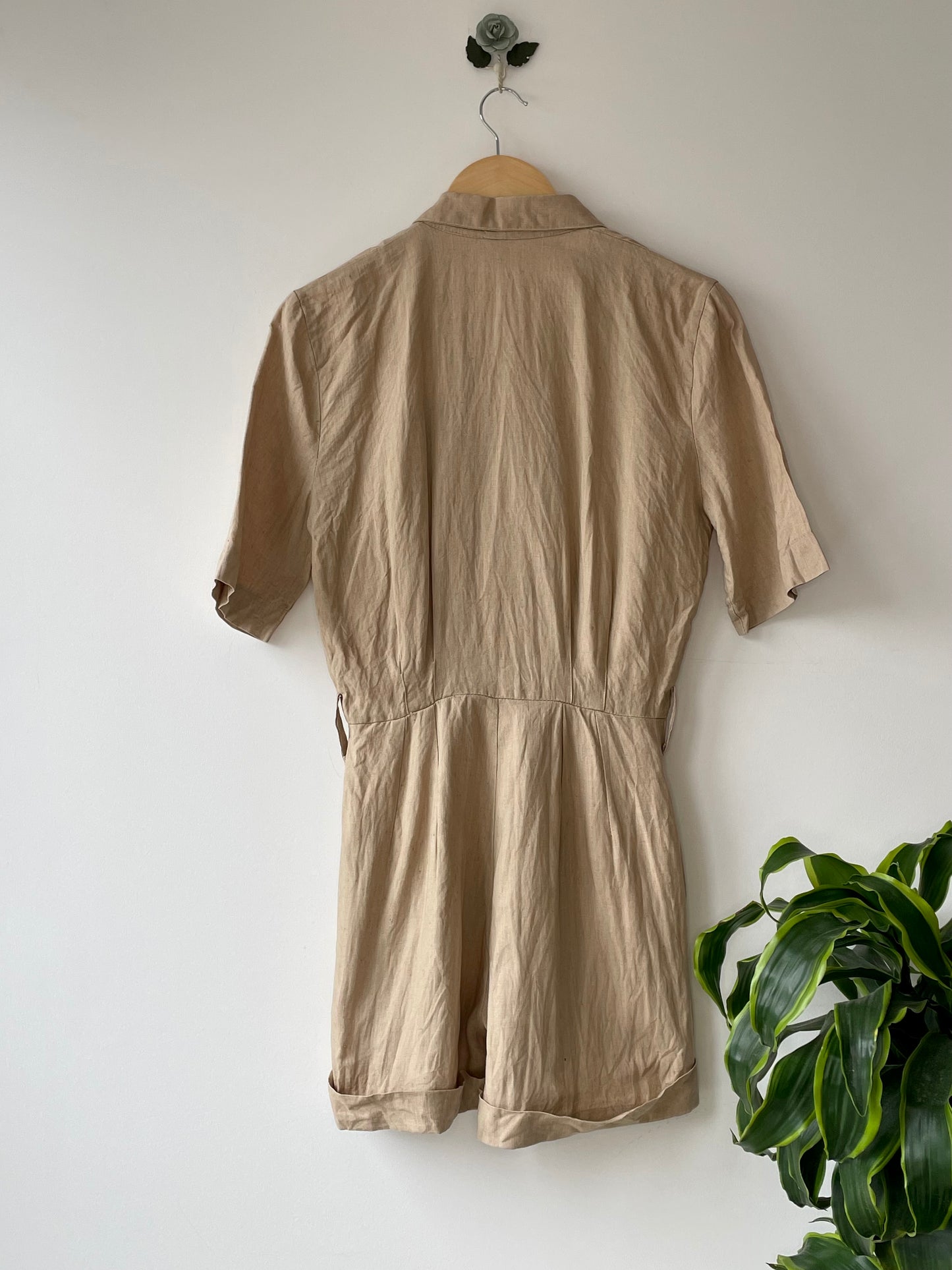 Linen playsuit