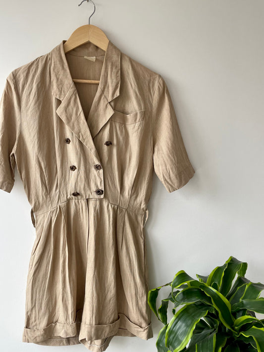 Linen playsuit