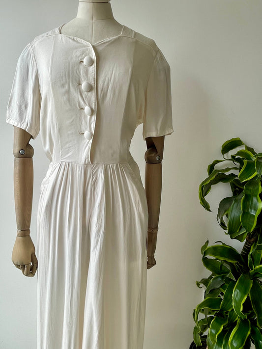 1980s-style midi dress