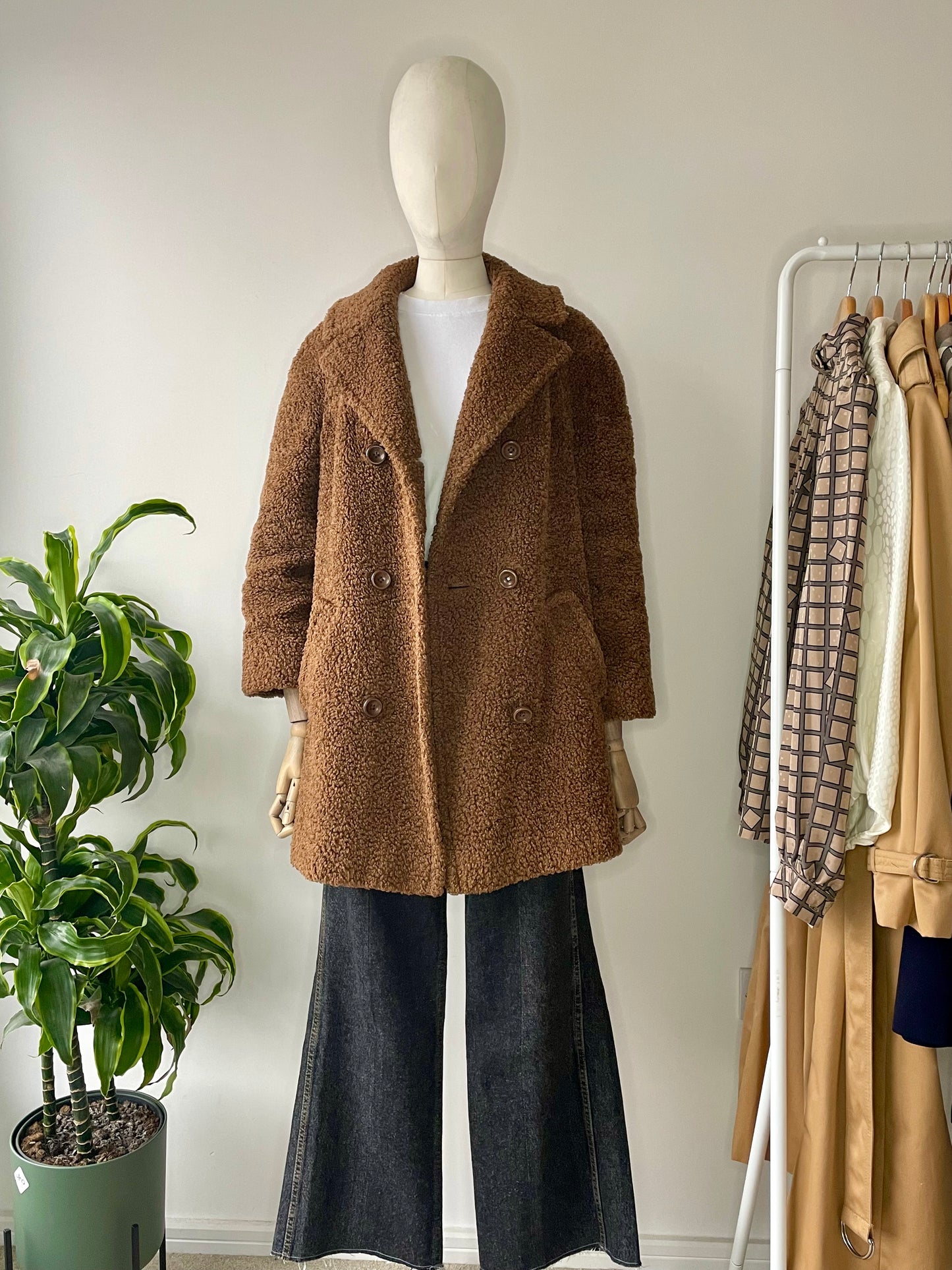 Vintage 1960s Aquascutum teddy coat