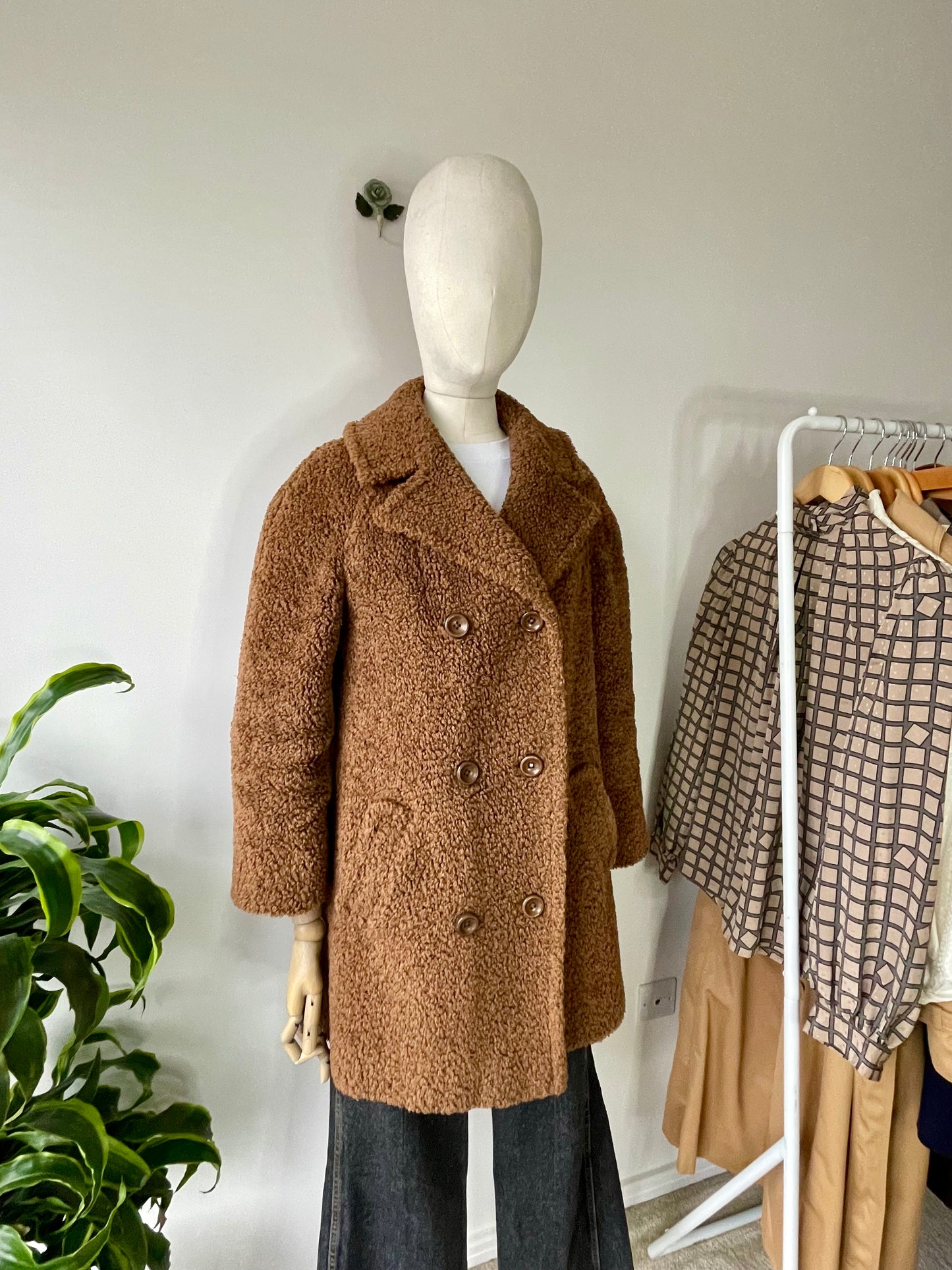 Vintage 1960s Aquascutum teddy coat