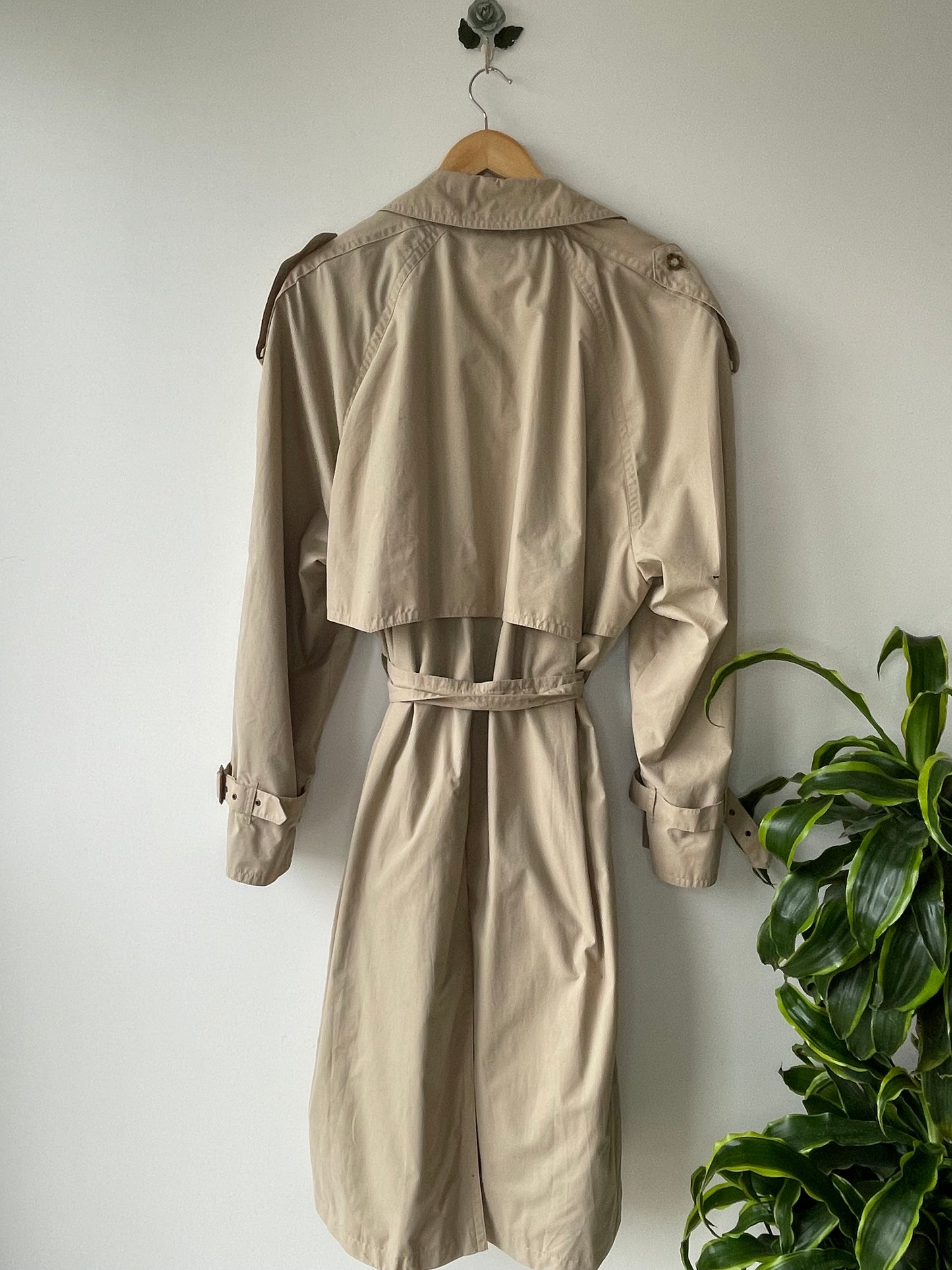 St Michael classic beige trench coat