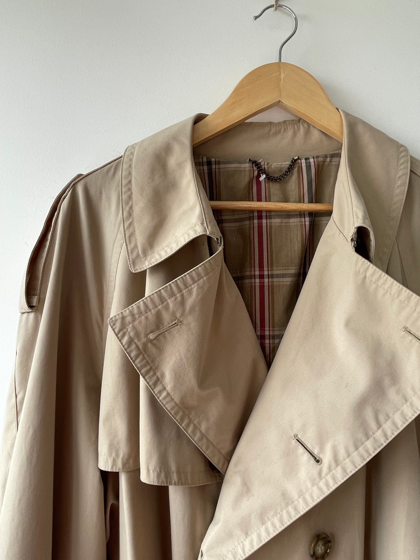 St Michael classic beige trench coat