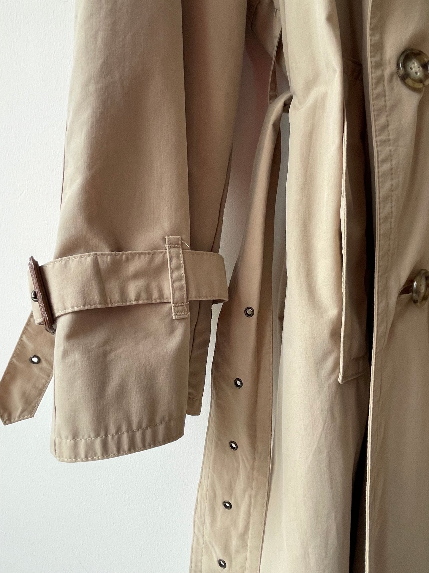 St Michael classic beige trench coat