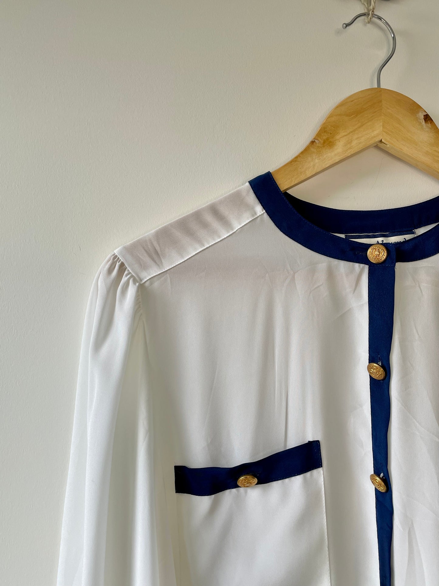 80s blouse